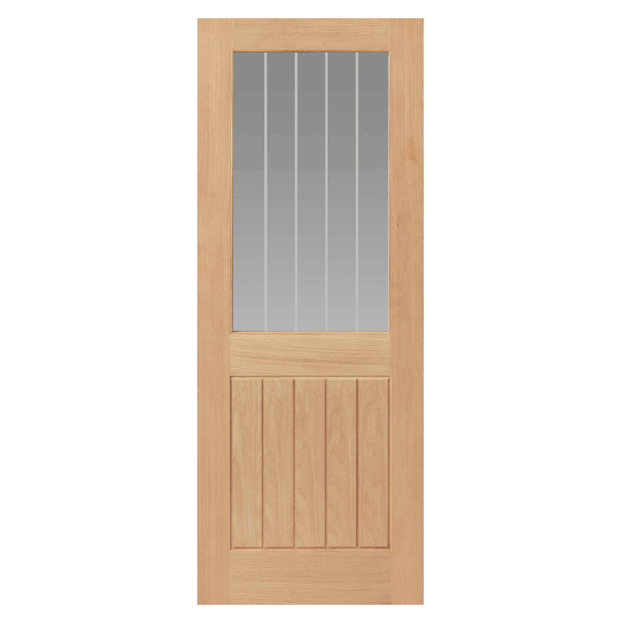 Thames Oak Half Light Glazed Internal Door