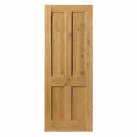 Rustic Oak 4 Panel – Prefinished Internal Door