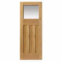 Rustic Oak DX Glazed – Prefinished Internal Door