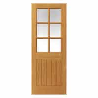 Thames Oak 6 Light – Prefinished Internal Door