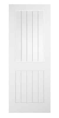 White Laminate Cottage Glazed