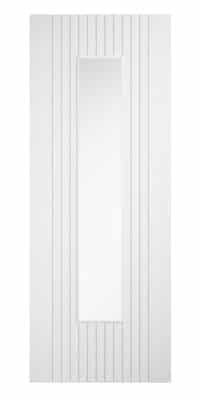 White Laminate Sydney Glazed
