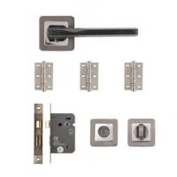 Hadrian Bathroom Kit Matt Satin Black Finish