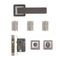 Invictus Bathroom Kit Matt Satin Black Finish