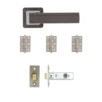 Invictus Latch Kit Matt Satin Black Finish