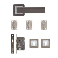 Invictus Mortice Kit Matt Satin Black Finish