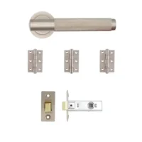Sparta Latch Kit Satin Nickel