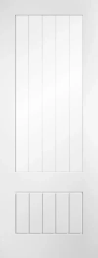White Primed Cottage 3/4 Glazed
