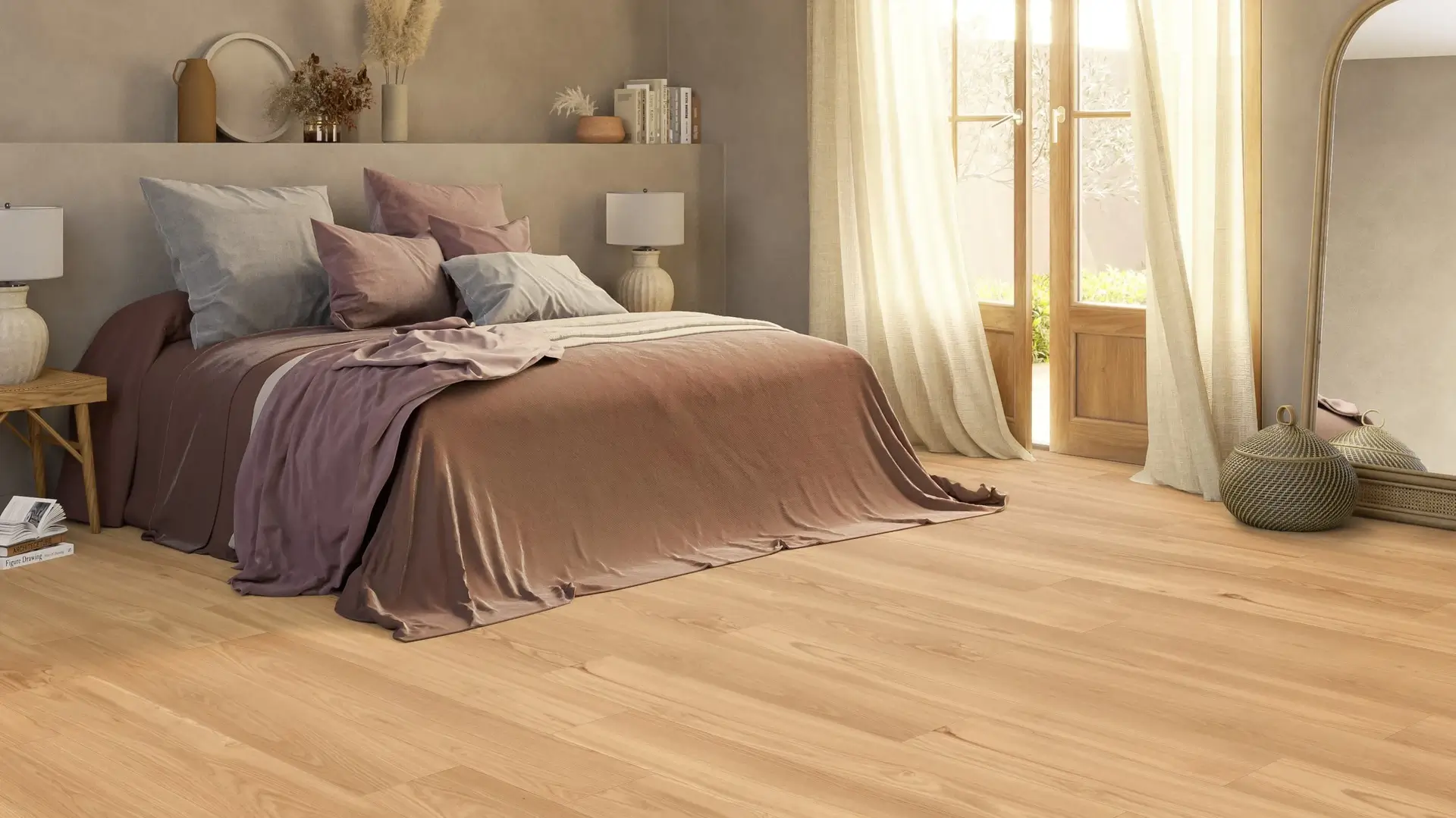 Tarkett Glue-Down LVT Chestnut Original